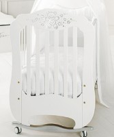 Кроватка Baby Expert Diamante White (1LT * Diamant * 0401)