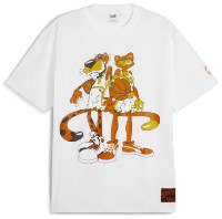 Мужская футболка Puma Hoops X Cheetos Tee I Puma White XL