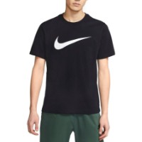 Tricou bărbătesc Nike Shirt Sportswear Lcori Swoosh Black/White, s.M