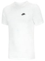 Tricou bărbătesc Nike Sportswear Club White/Black, s.M