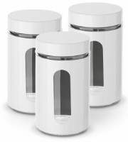 Набор банок для хранения Tadar Prato White 3pcs