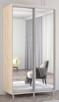 Шкаф-купе Mobildor-Lux Aron-S Mirror 110x240 Oak Sonoma (arons4917)
