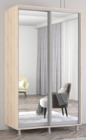 Шкаф-купе Mobildor-Lux Aron-S Mirror 140x240 Oak Sonoma (arons5066)