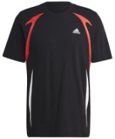Мужская футболка Adidas M Cb T Black/White/Bright Red, s.XL