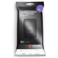 Влажные салфетка для кожаных изделий Airline ANMS04
