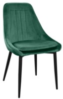 Стул Deco Florida Dark Green/Black Legs HLR57