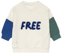 Hanorac pentru copii Lassig GOTS Little Gang Free Milky 2-4years (LS1531057289-104)