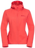 Женская ветровка Jack Wolfskin Bornberg Hoody W Red XS