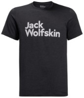 Tricou bărbătesc Jack Wolfskin Brand T M Black M