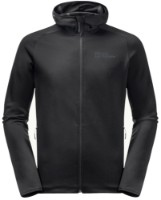 Мужская толстовка Jack Wolfskin Baiselberg Hooded Fz M Black M