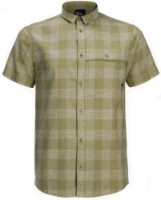 Cămașă bărbătească Jack Wolfskin Highlands Shirt M Darkolivegreen XXL