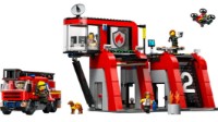 Конструктор Lego City: Fire Station with Fire Truck (60414)