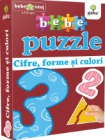 Cartea Bebe Puzzle. Cifre, forme si culori (9789731498140)