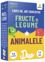 Cartea Carti de joc educative. Fructe si legume • Animalele (5948492861455)