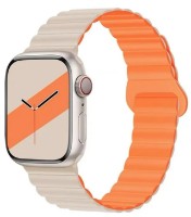 Ремешок Hoco iWatch WA22 38/40/41mm Starlight with Orange