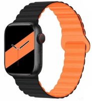 Ремешок Hoco iWatch WA22 42/44/45/49mm Black with Orange
