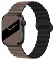 Ремешок Hoco iWatch WA22 42/44/45/49mm Chocolate with Black
