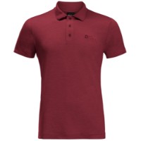 Поло Jack Wolfskin Travel Polo M Darkred S