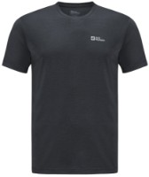 Tricou bărbătesc Jack Wolfskin Vonnan S/S T M Black XXL