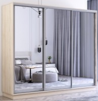 Шкаф-купе Mobildor-Lux Fox Mirror 260x240 Oak Sonoma (fox6342)