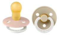 Пустышка BIBS Colour 2 Pack - Blush Night/Vanilla Night 0+ months