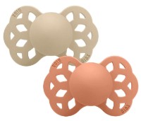 Пустышка BIBS Infinity 2 Pack 0+ months Vanilla/Peach (165109)