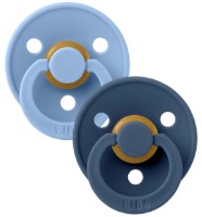 Пустышка BIBS Colour 2 Pack - Sky Blue/Steel Blue 0+ months