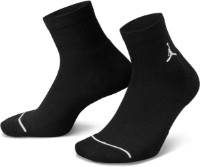 Ciorapi pentru bărbați Nike U Jordan Ed Cush Poly Ankle 3Pr 144 Black, s.M