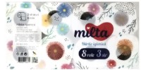 Туалетная бумага Milta 3 plies 8 rolls 0509/008611