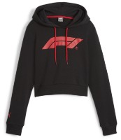 Hanorac damă Puma F1 Ess Cropped Hoodie Wns Puma Black S