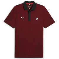 Polo Puma Ferrari Style 2 Tone Rosso Corsa M