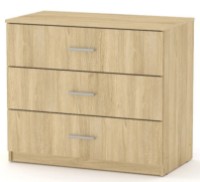 Comodă Компанит 3Б Stejar Sonoma