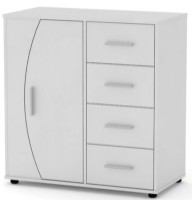 Comodă Компанит 4-1-1 Nimfeia Alb