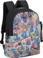 Городской рюкзак Rivacase 5420 Skaters Black
