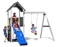 Complex de joacă Fungoo Carol 2 Grey&White