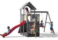 Complex de joacă Fungoo Carol 3 Grey