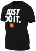Tricou bărbătesc Nike M Nsw Tee Fran Jdi Verbiage Black, s.L