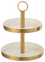 Ярусная тарелка J-Line De Presentation 2 Niveaux (37171)