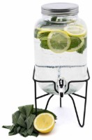 Банка для напитков на подставке Tadar Don Griffo Black 4L