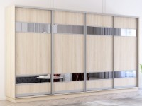 Шкаф-купе Mobildor-Lux Fox 370x60x200 Sonoma (fox7624)