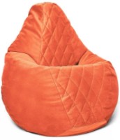 Кресло-мешок BeanBag Maserrati Romb XXL Оранжевый