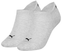 Женские носки Puma Women Cushioned Sneaker 2P Grey Melange, s.39-42