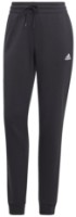 Pantaloni spotivi de dame Adidas Essentials Linear French Terry Cuffed Joggers Black, s.S