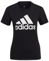 Tricou de dame Adidas Essentials Logo T-Shirt Black, s.XS
