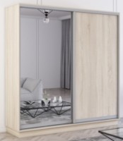 Шкаф-купе Mobildor-Lux Fox Chipboard/Mirror 210x200 Oak Sonoma (fox6530)