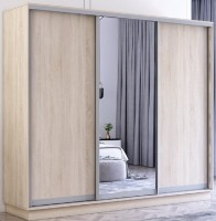 Шкаф-купе Mobildor-Lux Fox Chipboard/Mirror 240x200 Oak Sonoma (fox6546)