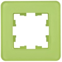 Рамка для розеток и выключателей IEK BR-M12-G-41-K06