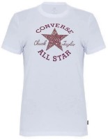 Tricou de dame Converse Chuck Patch Infill Tee White, s.XXL