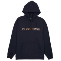 Мужская толстовка Converse Loose Fit Brush Stroke Camo Hoodie Black, s.XL