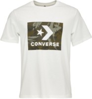 Tricou bărbătesc Converse Star Chev Brush Stroke Knock Out Camo Fill White, s.XL